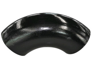 90度の長い半径の炭素鋼の管の肘の黒の絵画Ansi B16.9